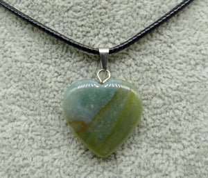Natural stone Turquoises aventurine Quartz Crystal tiger eye lapis heart pendants for diy Jewelry making Necklaces Accessories