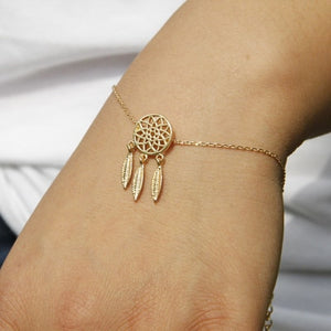 New fashion dream catcher series Jewelry necklace Exquisite alloy hollow pendant necklace Popular chain collares Gifts women2019