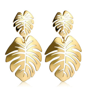 X&P New Korean Heart Statement Drop Earrings 2020 for Women Fashion Vintage Geometric Acrylic Dangle Hanging Earring Jewelry